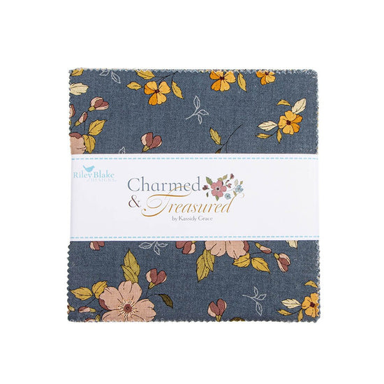 Charmed & Treasured 5" Stacker, 42 Pieces | Riley Blake Designs