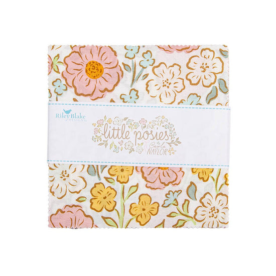 Little Posies 5" Stacker, 42 Pieces | Riley Blake Designs