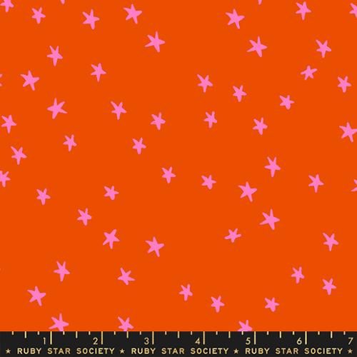 Starry in Warm Red - Starry by Alexia Abegg for Ruby Star Society | Moda