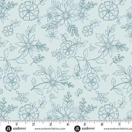 Andover Fabrics Sunset Cottage - Lakeside Garden