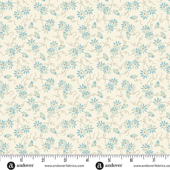 Andover Fabrics Sewing Bird - Daisy Chain Nimbus