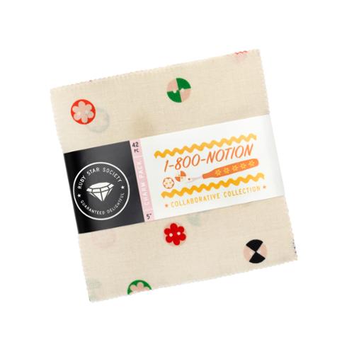 5" Charm Pack - 1 800 Notion by Ruby Star Society | Moda