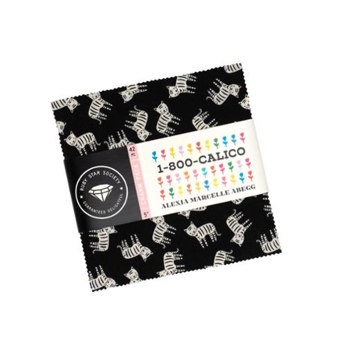 5" Charm Pack - 1 800 Calico by Ruby Star Society | Moda