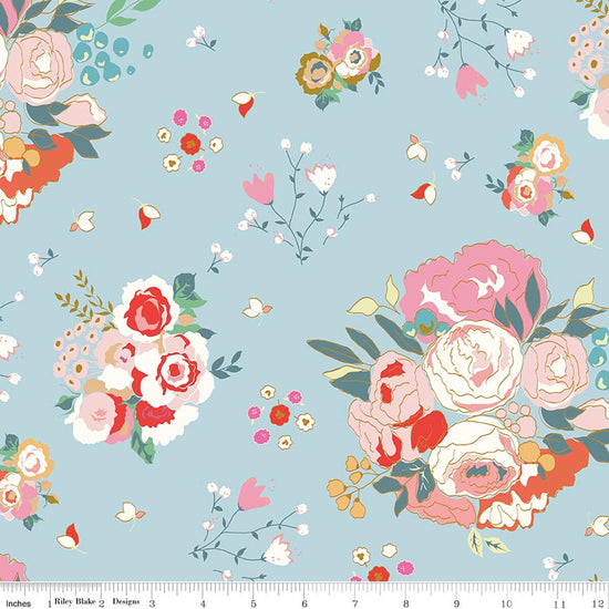 Main - Sky | Cotton Nook by Minki Kim | Riley Blake Designs