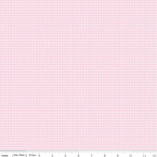 Peony - Micro Gingham - Basics | Riley Blake Designs