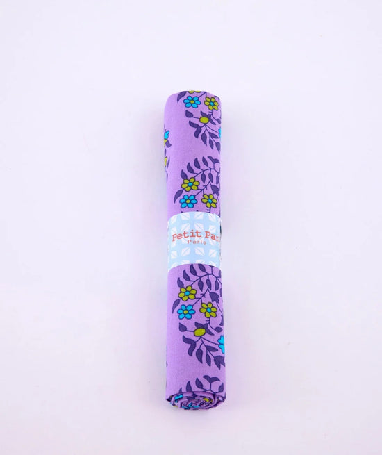 Shalin lilas - Cotton Precut 50 x 70 cm/19.69" × 27.56" | Petit Pan