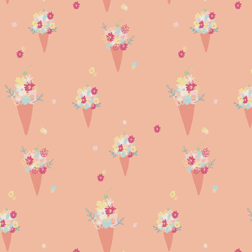 Blooming Ice Cream - Daydream by Patty Basemi | Art Gallery Fabrics