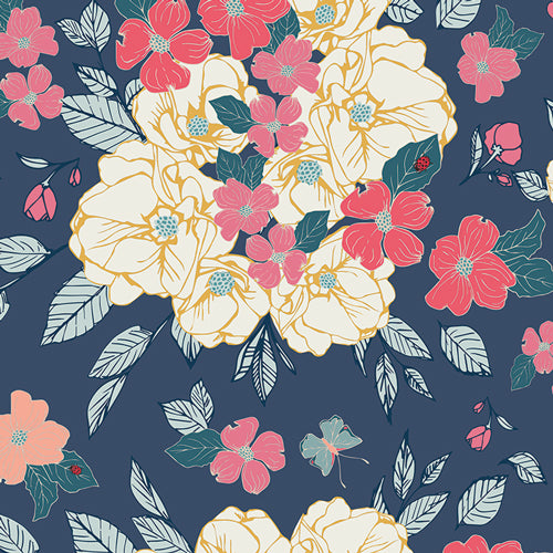 Art Gallery Fabrics Flower Child - Flowery Chant Gentle