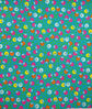 Pétunia cyan - Cotton Precut 50 x 70 cm/19.69" × 27.56" | Petit Pan