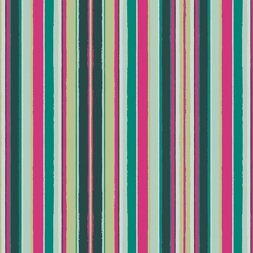 Striped Flow Rainbow - Loved to Pieces by Mister Dmestic | Art Gallery Fabrics