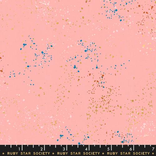 Speckled Metallic Candy Pink - Ruby Star Society | Moda