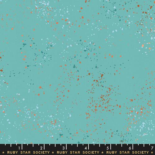 Speckled Metallic Turquoise - Ruby Star Society | Moda