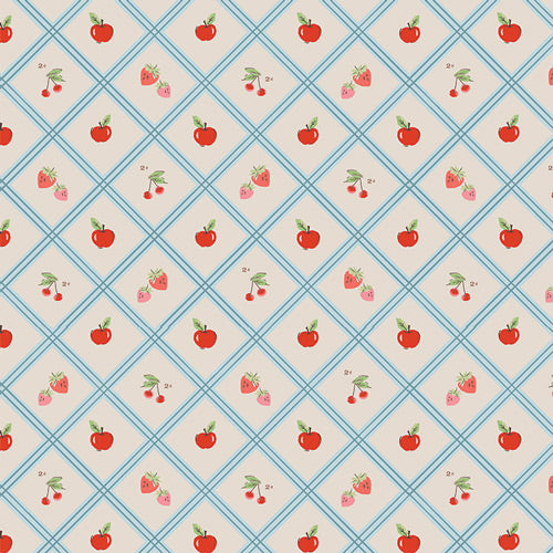 Cherry Tiles - Minimo by Amy Sinibaldi | Art Gallery Fabrics