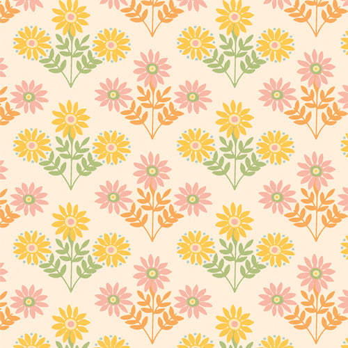 Tokenblooms - Marigold by Maureen Cracknell | Art Gallery Fabrics