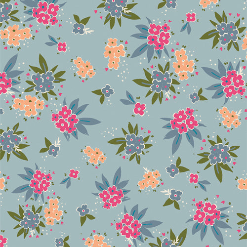 Cherished Gatherings Glint - Open Heart by Maureen Cracknell | Art Gallery Fabrics